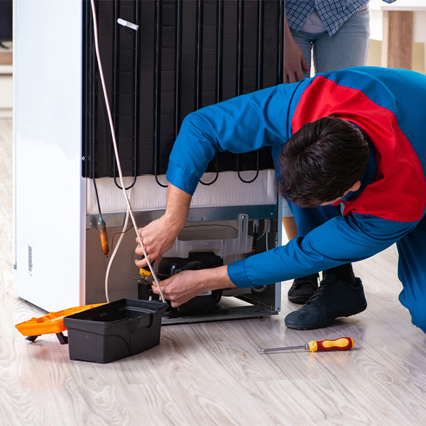 how much do you charge for refrigerator repair services in Leando Iowa